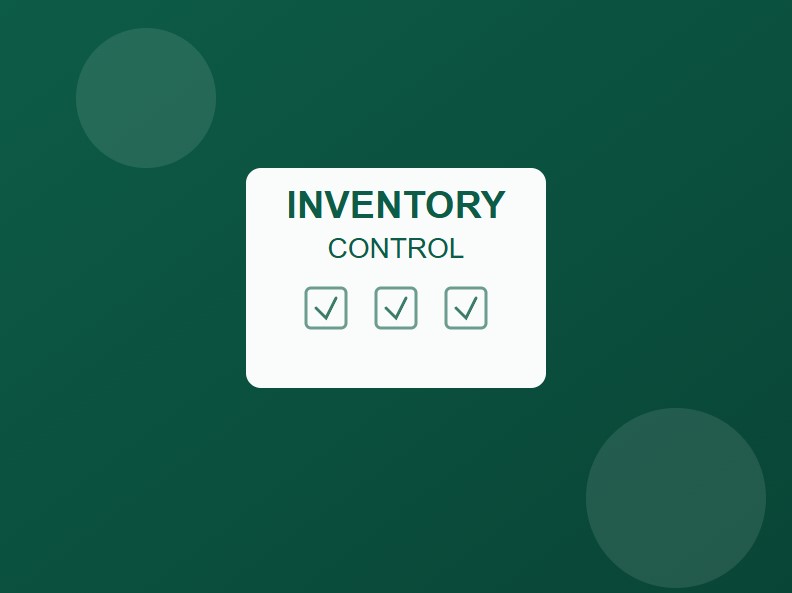 Inventory, Product Ordering & Procurement Management System